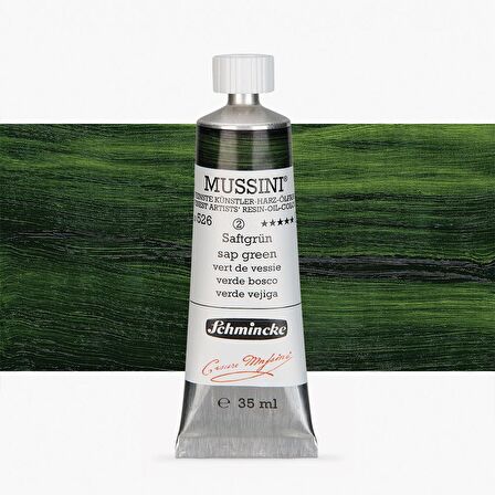 Schmincke  Mussini Yağlı Boya 35ml Sap Green 526 S.2