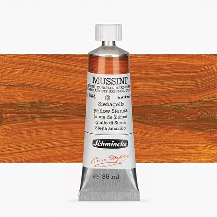 Schmincke  Mussini Yağlı Boya 35ml Yellow Sienna 644 S.2