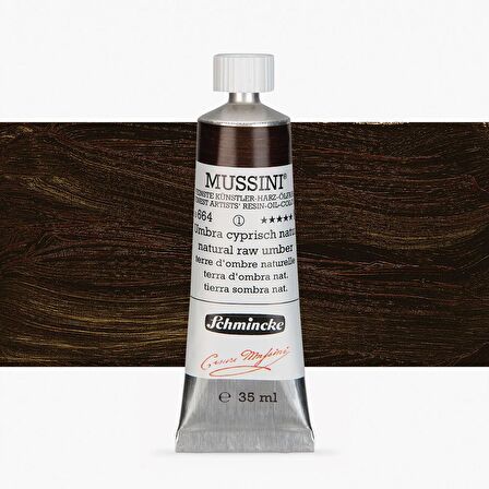 Schmincke  Mussini Yağlı Boya 35ml Natural Raw Umber 664 S.1