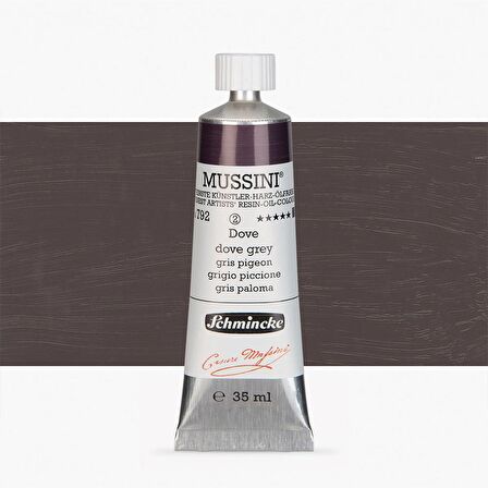 Schmincke  Mussini Yağlı Boya 35ml Dove Grey 792 S.2