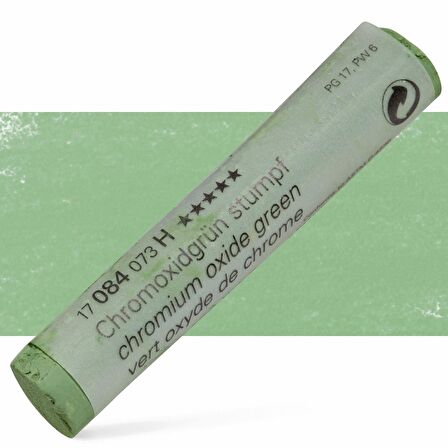 Schmincke Soft Pastel Boya Chromium Oxide Green 084 H (+White)