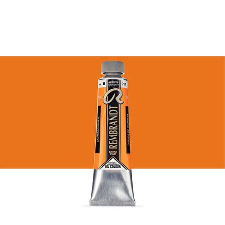 Talens Rembrandt Yağlı Boya 40ml Cadmium Orange 211 S.4