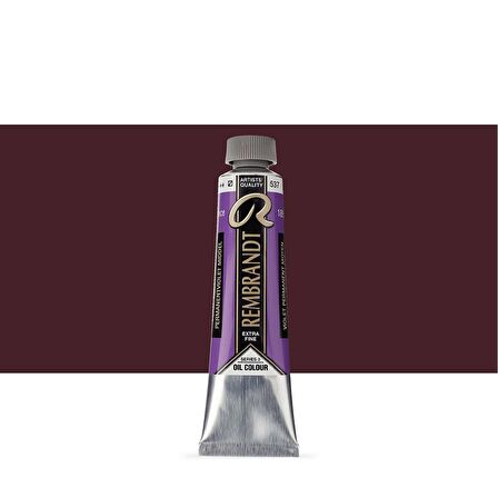 Talens Rembrandt Yağlı Boya 40ml Permanent Violet Medium 537 S.3