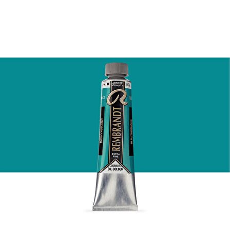 Talens Rembrandt Yağlı Boya 40ml Turquoise Blue 522 S.3