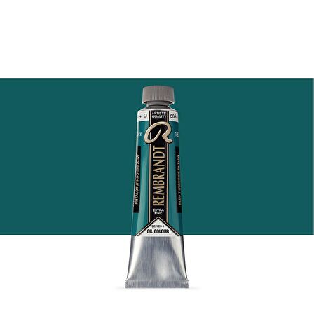 Talens Rembrandt Yağlı Boya 40ml Phthalo Turquoise Blue 565 S.3