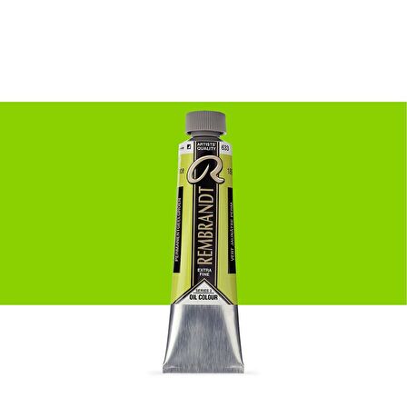 Talens Rembrandt Yağlı Boya 40ml Permanent Yellow Green 633 S.3