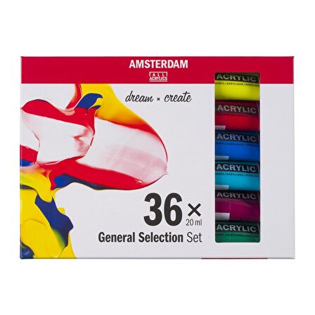 Talens AMSTERDAM ACRYLİC SET 36X20ML - AKRİLİK BOYA