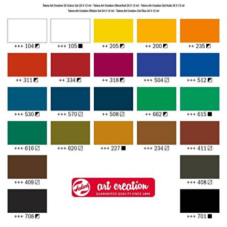 Talens Art Creation Yağlı Boya 24x12ml