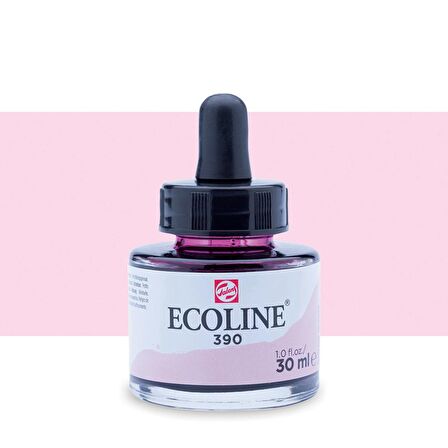 Talens Ecoline Sıvı Suluboya Mürekkep 30ml Pastel Rose 390