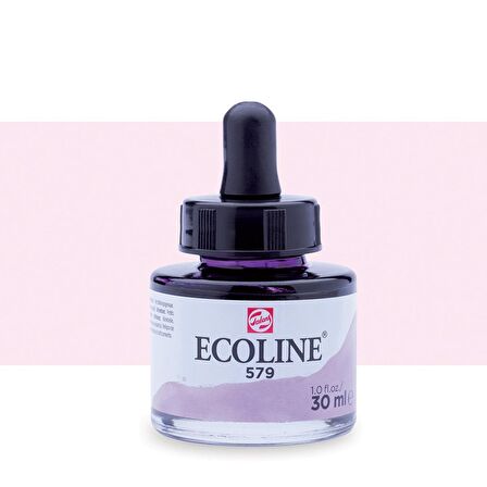 Talens Ecoline Sıvı Suluboya Mürekkep 30ml Pastel Violet 579