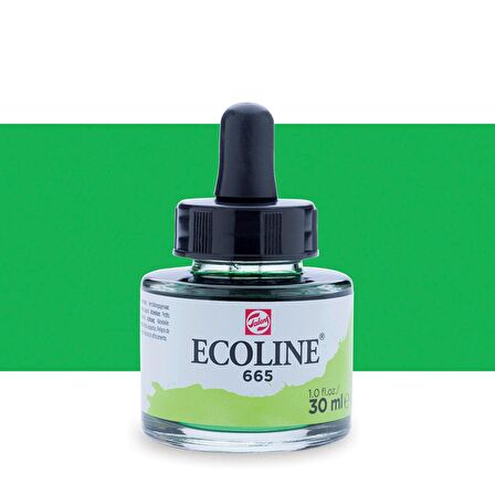 Talens Ecoline Sıvı Suluboya Mürekkep 30ml Spring Green 665