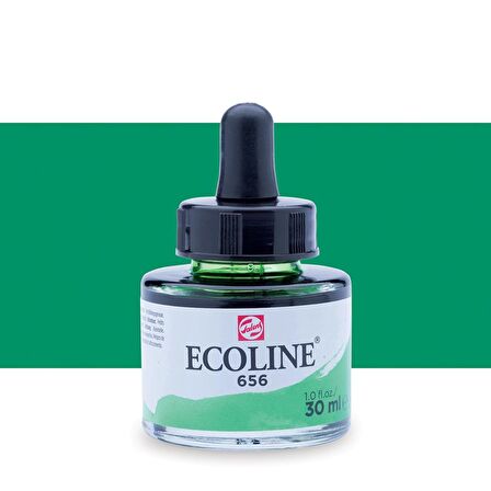Talens Ecoline Sıvı Suluboya Mürekkep 30ml Forest Green 656