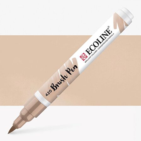 Talens Ecoline Suluboya Brush Pen Beige 420