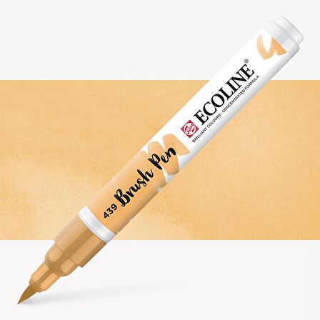 Talens Ecoline Suluboya Brush Pen Sepia Light 439