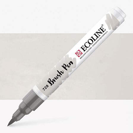 Talens Ecoline Suluboya Brush Pen Warm Grey Light 728