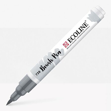 Talens Ecoline Suluboya Brush Pen Cold Grey Light 738