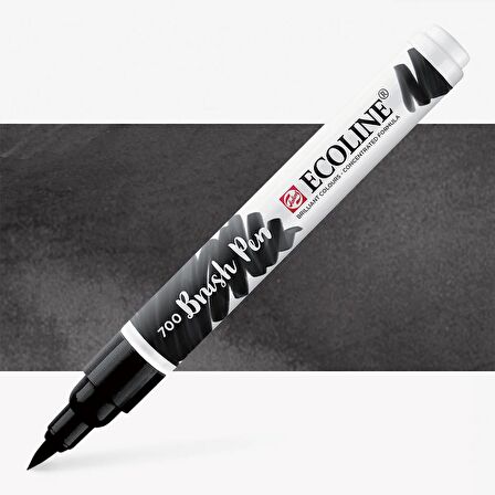 Talens Ecoline Suluboya Brush Pen Black 700