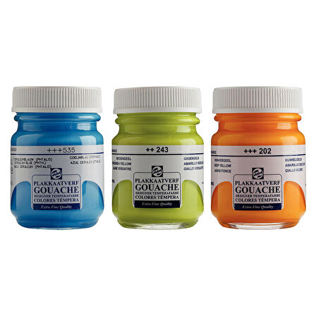 Talens Guaj Boya 50ml 9'lu Set - Gouache Paint