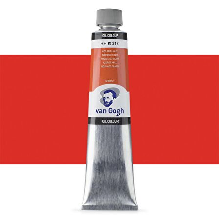 Talens Van Gogh Yağlı Boya 200ml Azo Red Light 312 S.1