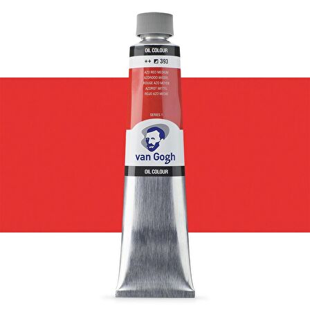Talens Van Gogh Yağlı Boya 200ml Azo Red Medium 393 S.1