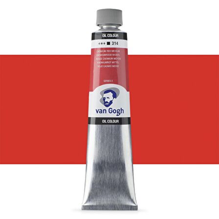 Talens Van Gogh Yağlı Boya 200ml Cadmium Red Medium 314 S.2