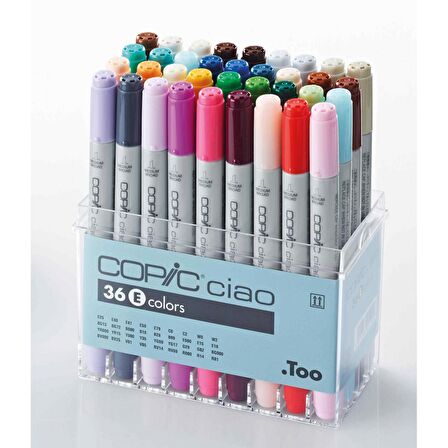 Copic Ciao Marker Kalemi 36'lı Set E