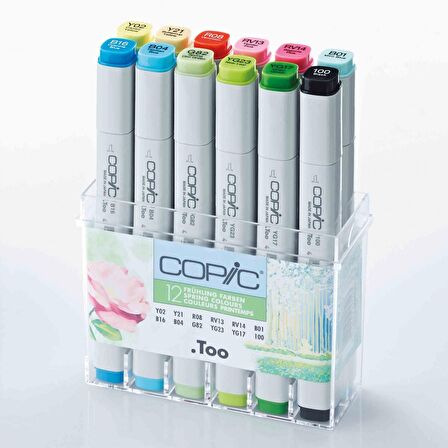 Copic Marker Kalemi Spring Colours 12'li Set
