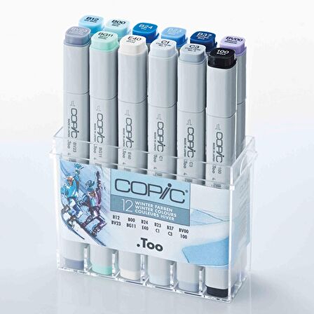 Copic Marker Kalemi Winter Colours 12'li Set