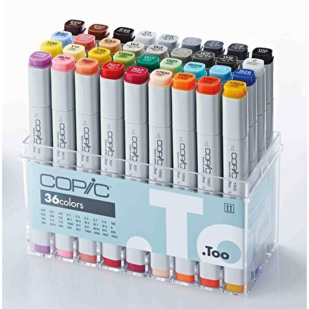 Copic Marker Kalemi Basic 36'lı Set