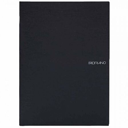 Fabriano Ecoqua Notebook 85gr 38 Sayfa A5 (14.8x21cm) Nero