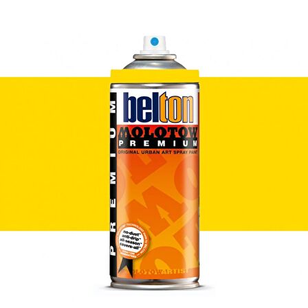 Molotow Belton Premium Sprey Boya 400ml Cadmium Yellow 003