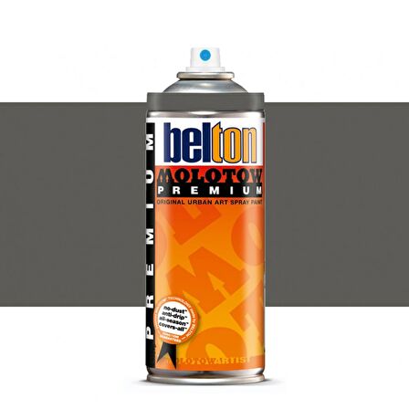 Molotow Belton Premium Sprey Boya 400ml Dark Grey Neutral 216