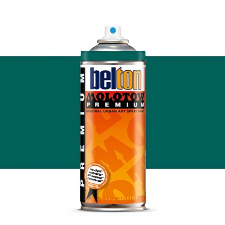 Molotow Belton Premium Sprey Boya 400ml Lagoon Blue 126