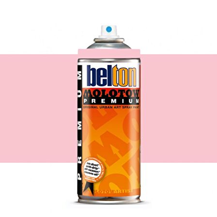 Molotow Belton Premium Sprey Boya 400ml Piglet Pink Light 051