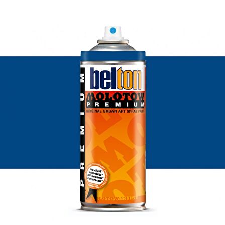 Molotow Belton Premium Sprey Boya 400ml Tulip Blue 097