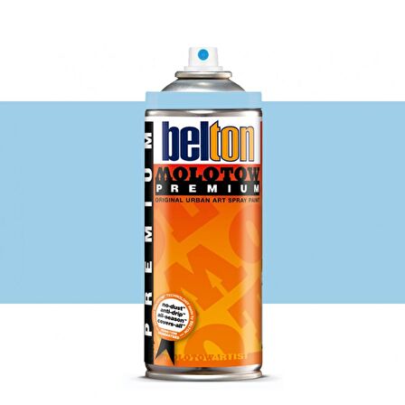 Molotow Belton Premium Sprey Boya 400ml Shock Blue Pastel 091