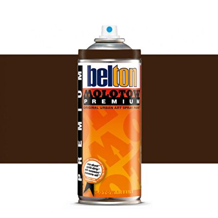 Molotow Belton Premium Sprey Boya 400ml CMP Dark Brown 209
