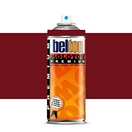 Molotow Belton Premium Sprey Boya 400ml Burgundy 019