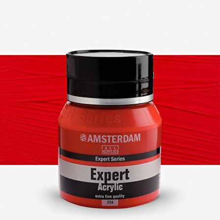 Amsterdam Expert Akrilik Boya 400ML S4 : CADMİUM RED MEDİUM 314