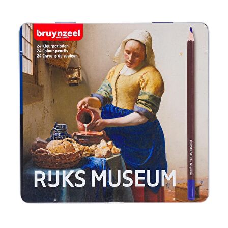 Bruynzeel KURU BOYA KALEM SETİ - 24 RENK - MILKMAID