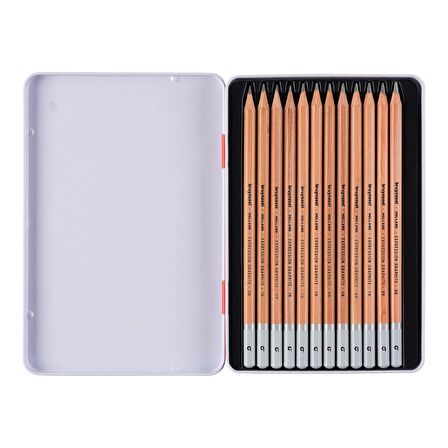 Bruynzeel EXPRESSION GRAPHITE 12Lİ SET (DESIGN SERİSİ)