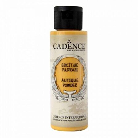 Cadence Yayınları Eskitme Pudrası 70ml Oksit Sarı 704