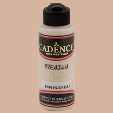 Cadence Yayınları Premium Akrilik Boya 120ml Rosy Bej 0366