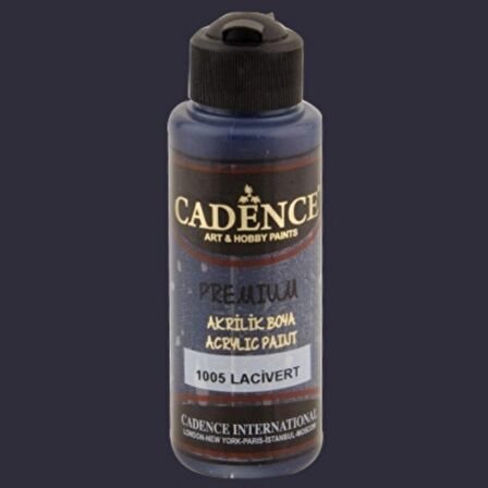 Cadence Yayınları Premium Akrilik Boya 120ml Lacivert 1005