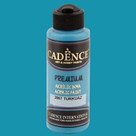 Cadence Yayınları Premium Akrilik Boya 120ml Turkuaz 2067