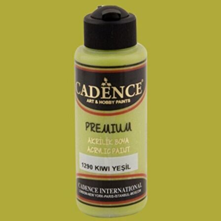 Cadence Yayınları Premium Akrilik Boya 120ml Kivi Yeşili 1290