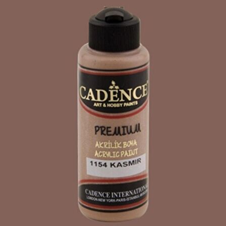 Cadence Yayınları Premium Akrilik Boya 120ml Kaşmir 1154