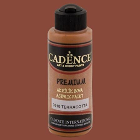 Cadence Yayınları Premium Akrilik Boya 120ml Terracotta 3210