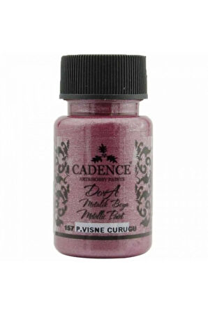 Dora Metalik Boya 50ml Parlak Vişne Çürüğü 157