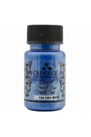 Dora Metalik Boya 50ml Sax Mavi 154